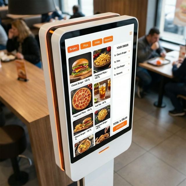 Self Order Kiosk sistemi — MenuVix